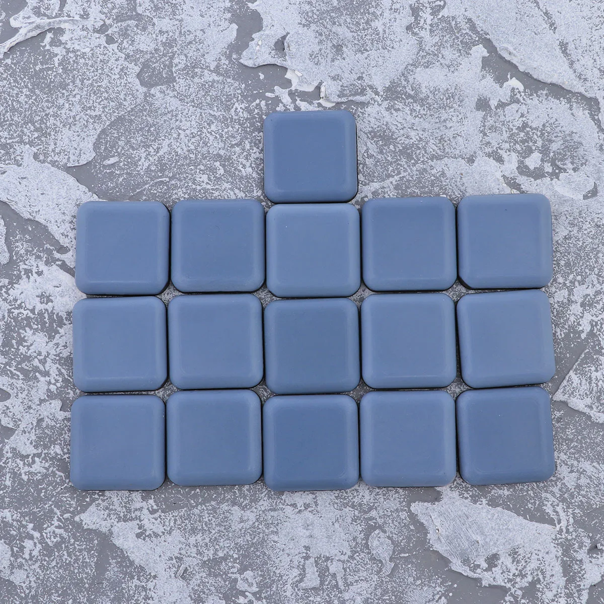 

16Pcs 30x30mm Furniture Feet Pads Self-Adhesive Floor Protector Silent Table Chair Cover Grey Floor Protector Pads