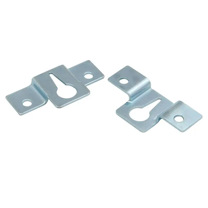 10 قطعة إطار الصورة المجلفن هوك صورة شماعات أخفى زر الزفاف عبر غرزة الأجهزة الملحقات