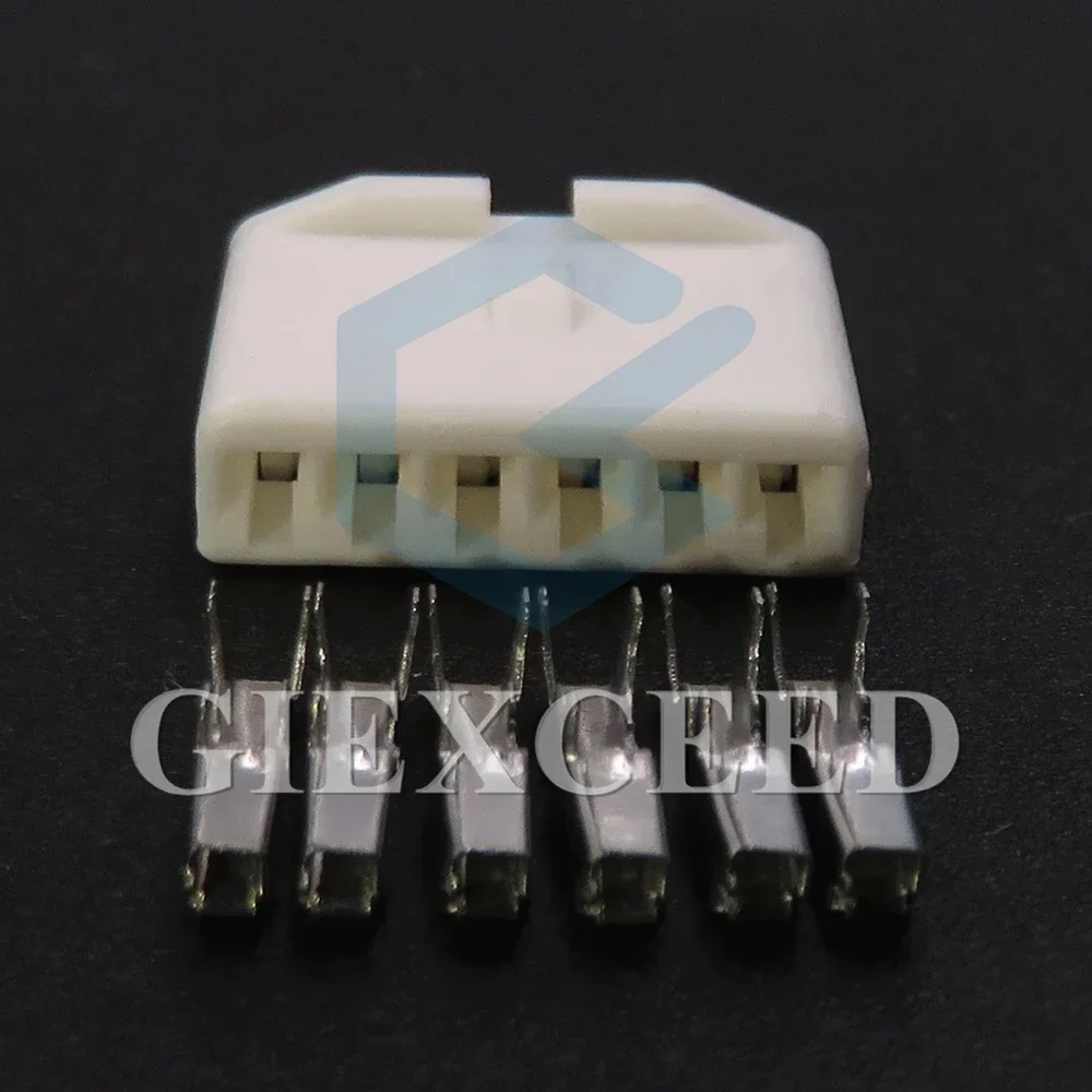 

2 комплекта 6-контактных автомобильных клеммных разъемов серии 1,2, автомобильный ремонтный разъем переменного тока в сборе, автоматический незапечатанный адаптер