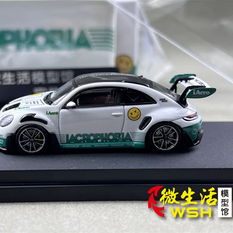 PSC 1:64 BEETLE RS EETLE iAcro simulation modèle de voiture en alliage statique, jouet cadeau de festival pour garçons, ornement de collection pour adultes.