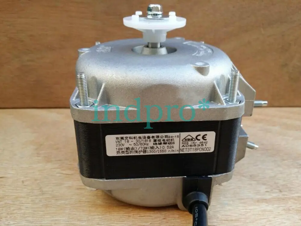 1For ELCO Multifunctional freezing fan motor VNT18-30 VNT1830 18W 1300RPM