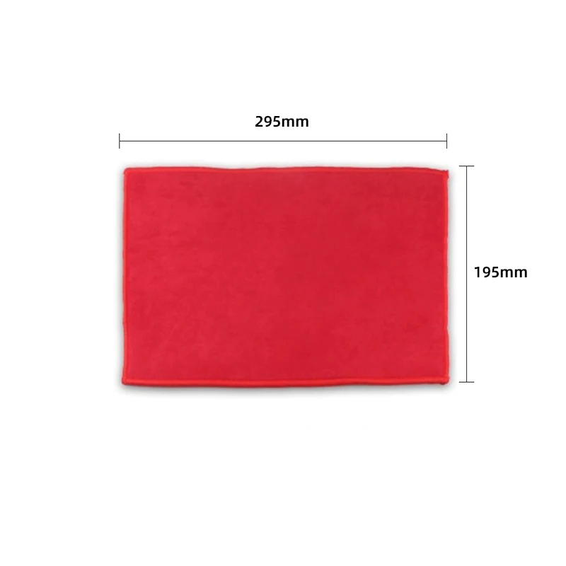 1Pcs For Geely Logo Manjaro Atlas Pro Emgrand Geometry C Coolray GX3 EC7 Car Wash Towel Suede Microfiber Cleaning Drying Cloth