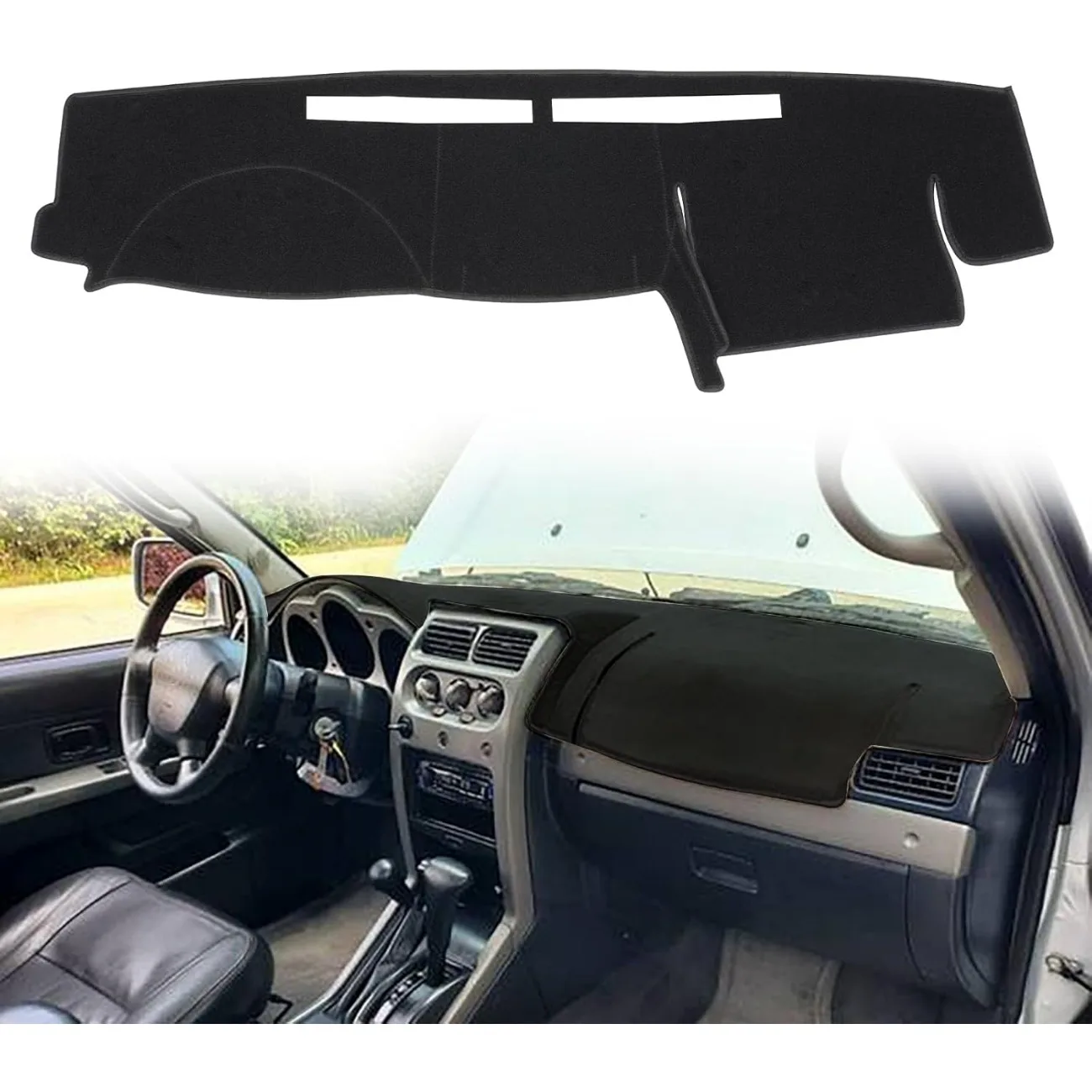 Capa Protetora para Painel do Nissan Frontier Xterra 2002 2003 2004, Acessórios para Cobertura do Painel, Protetor Solar UV para Interior