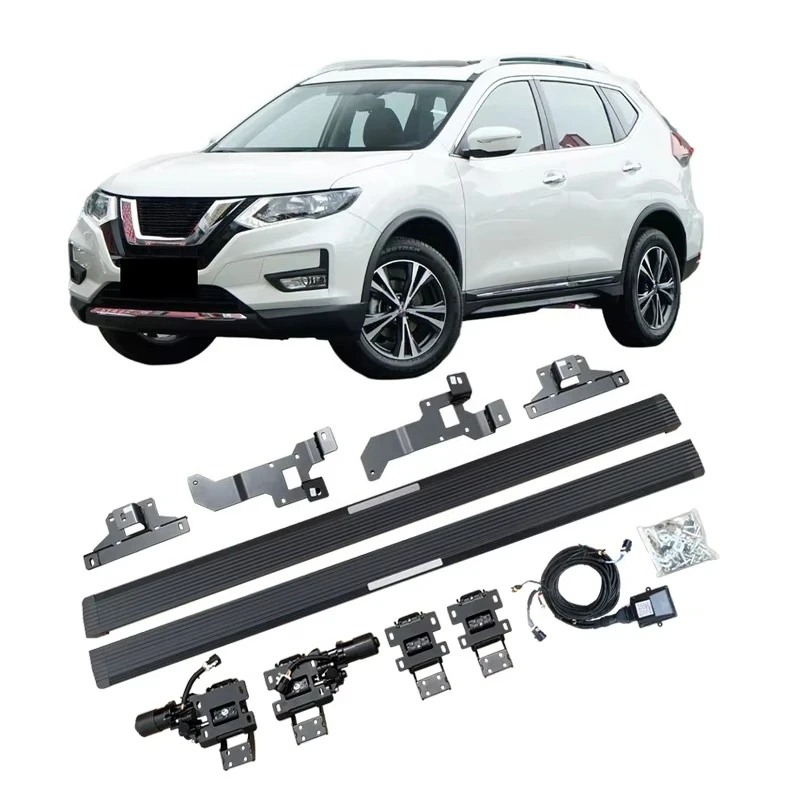 

Electric Side Steps Automatic Aluminium Alloy Electric Running Board for X-TRAIL 2014-2017 2018+