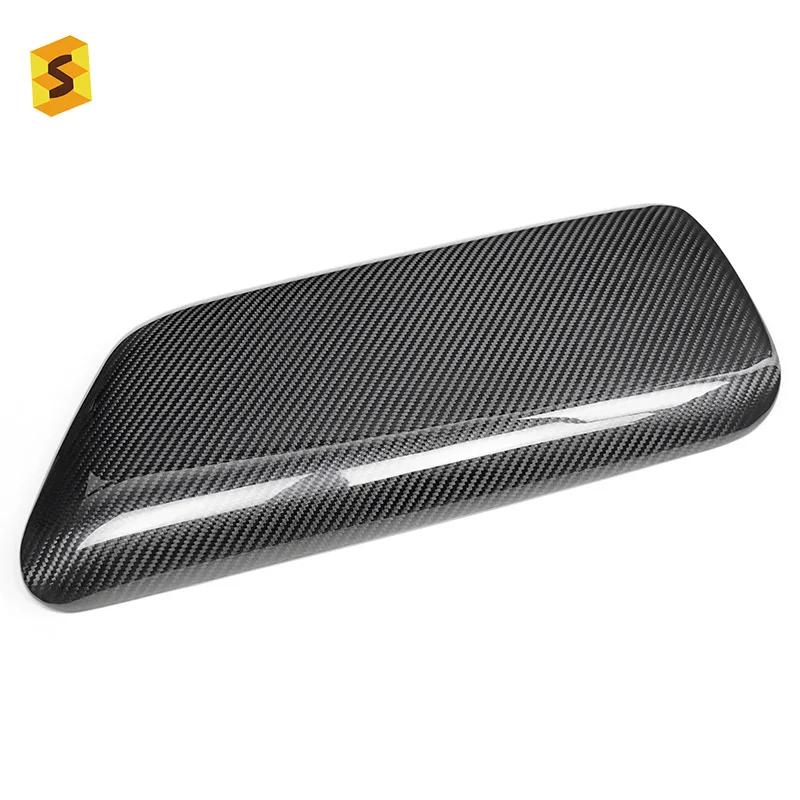 

This is a genuine carbon fiber decorative cover suitable for the upper lid of the CAMRY car center console box in 2018