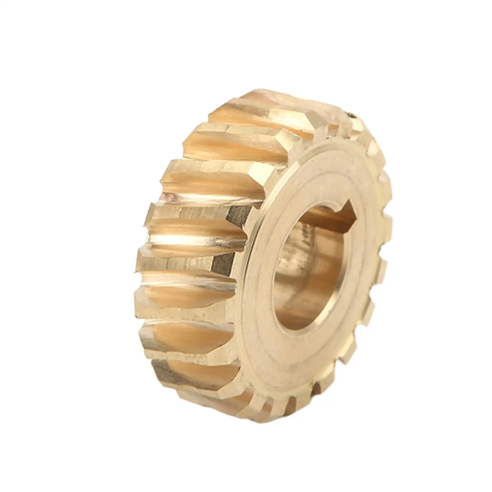 High Durability 20 Teeth Worm Gear for Snow Throwers   Wearproof, Keyway 3/16in, OD 1 7/8in, ID 3/4in, Width 5/8in