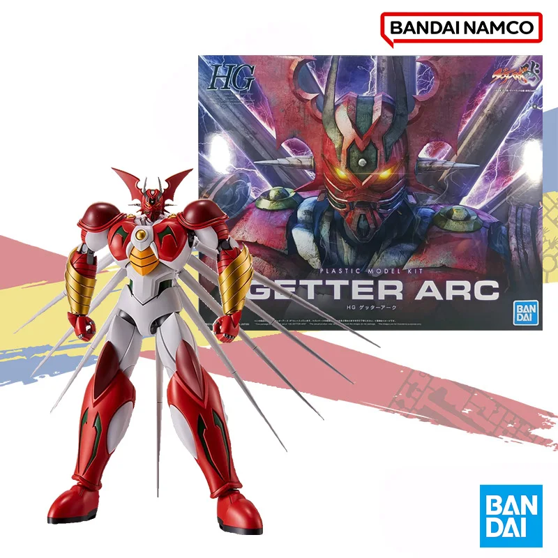 Bandai Original  HG PLASTIC MODEL KIT GETTER ARC hg INFINSTISM Anime full Action Assembly Figure Model original box Toy Gifts