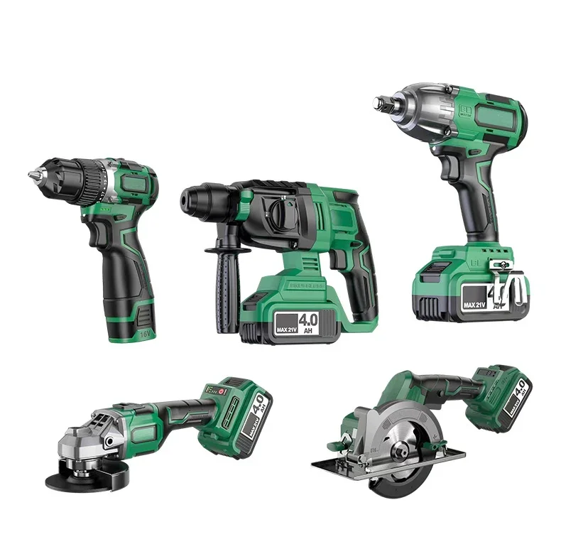 

Factory promotion 21V 4.0-Ah Li_ion Cordless Combo Power Tools Cordless Drill Battery Power Drill