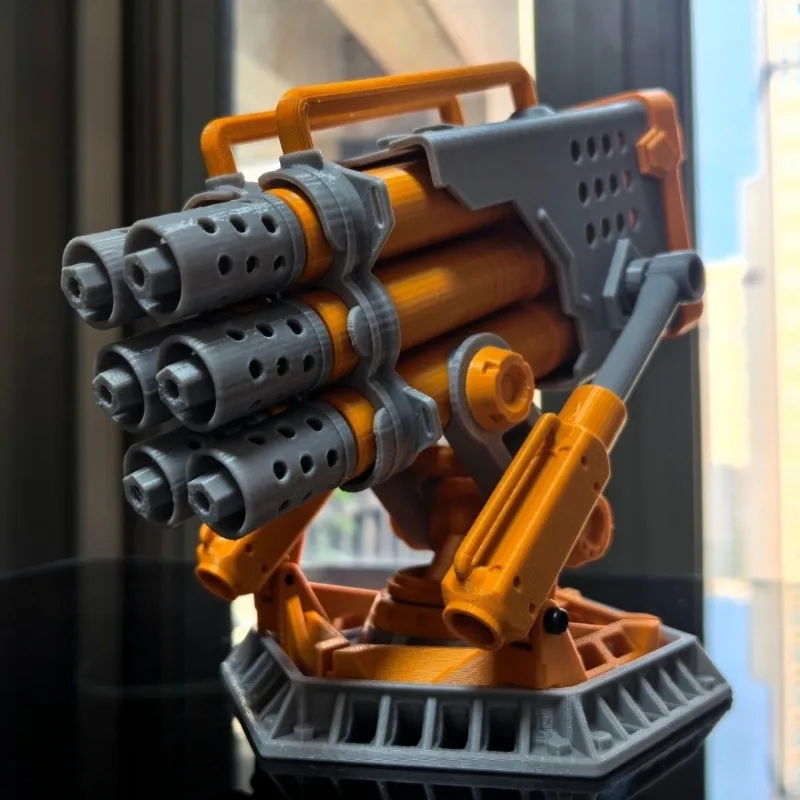 Missile Launcher Ornaments 3D Printed Ornament Aesthetic Modern Pen Storage Box Luxury Creative Bedroom Miniature Sculpture