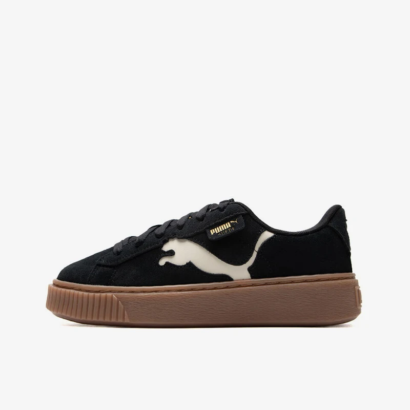 

Puma genuine Suede Platform women's thick soled wear-resistant board shoes 397233-01