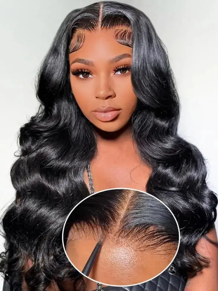 

13X4 Wavy Lace Wig, High-Definition Lace Wig, Real Human Hair Wig, Exclusively for Women, 200% Density