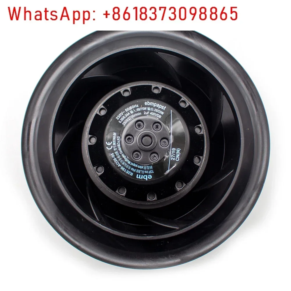 AC 230 V Gloednieuwe Originele R2E190-AO26-05 Centrifugaalventilator 0.26/0.34A 2500/2700 RPM Y