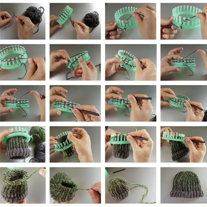 KXRC Circular Knitter Knitting Logle Hook Séter Sweater Hool Hool Craft Hool