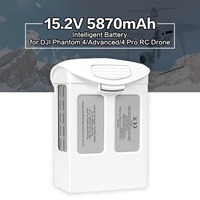 DJI Phantom 4 Battery for Phantom 4 Advanced/4Pro FPV Quadcopter RC Drone 15.2V 5870mAh Replacement Parts