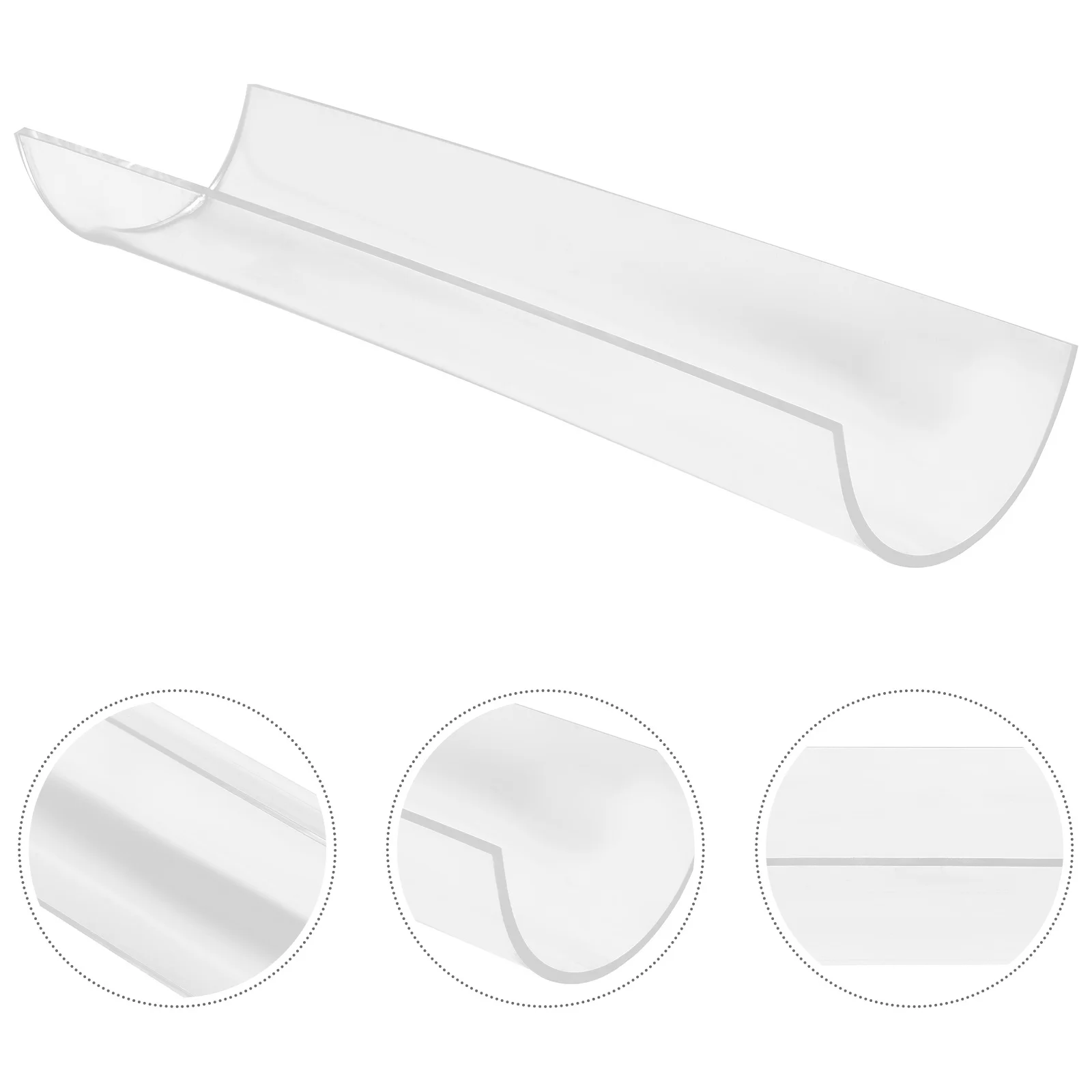 

DIY Acrylic Rolls Shaper U-Shaped Cake Roll Molder Baking Tool for Homemade Swiss Roll Cake Making Mold Dessert Making Mold