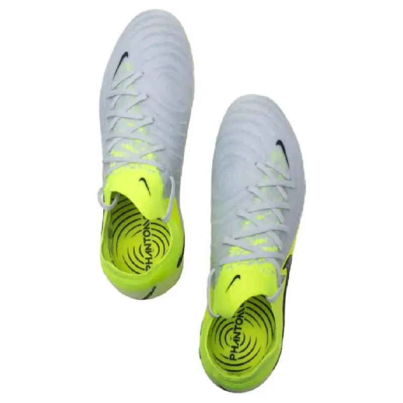 Nike Nike Phantom GX 2 Elite Football Shoes Men Low-Top Gray/Yellow Sneakers shoes FJ2554-003