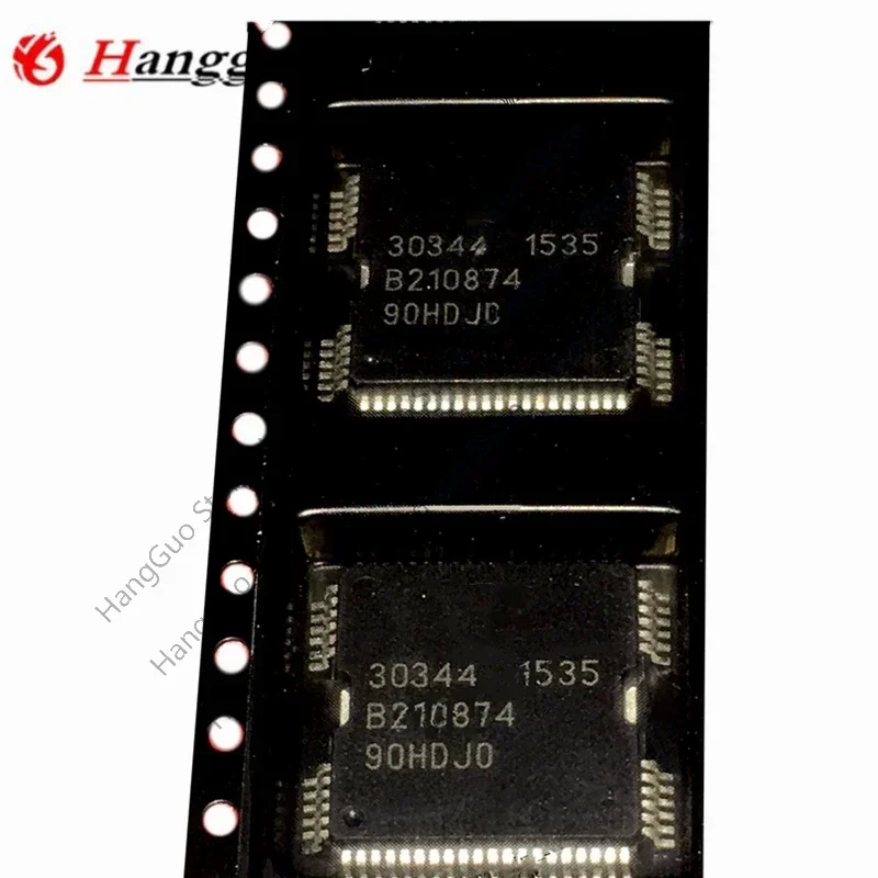 5pcs/lot 30344 HQFP64 for BOSCH Automotive IC Fuel Injection Driver IC Chip