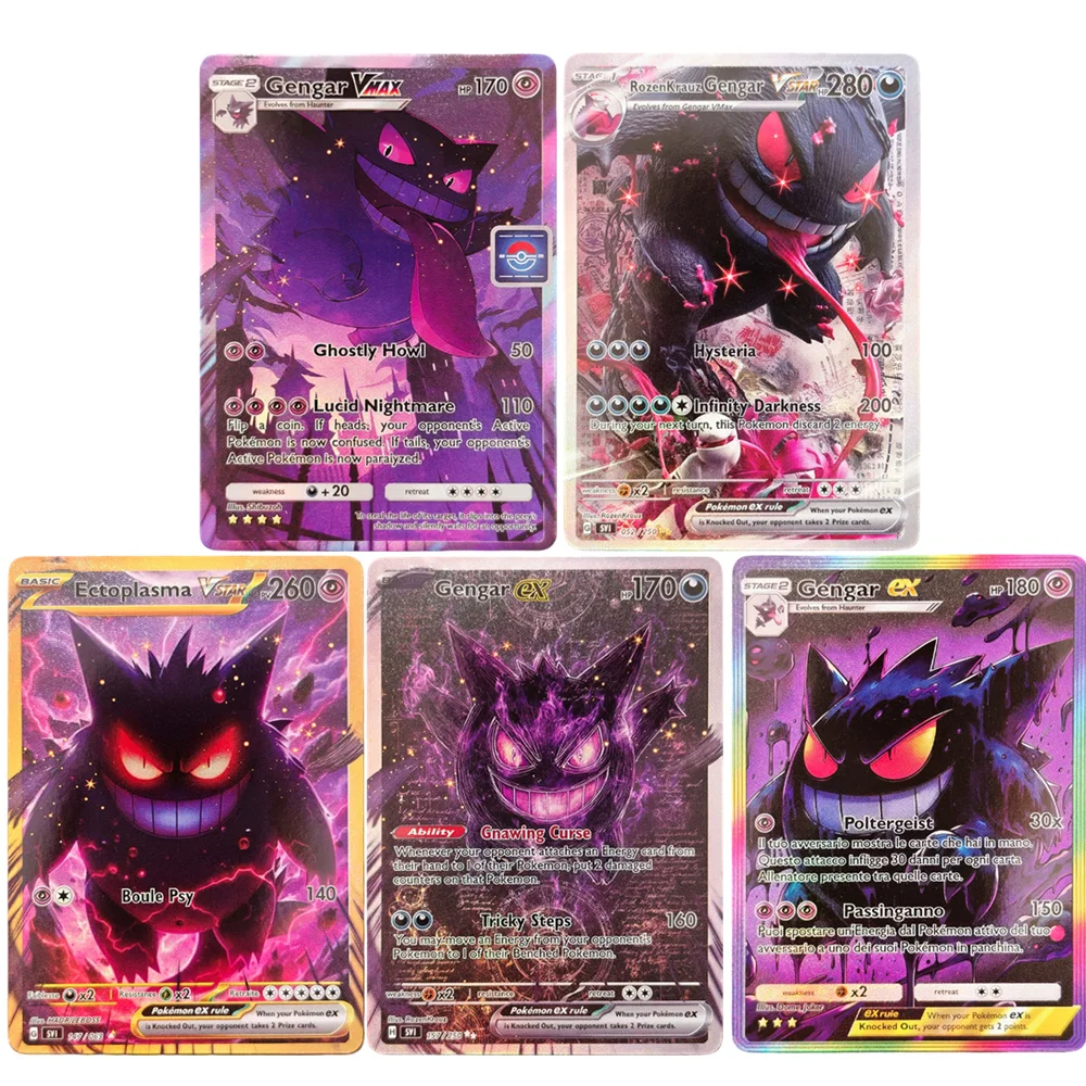 gastly haunter gengar pokemon cards Amazon.com: Gengar 057/091 - Paldean Fates  Pokemon  Evolution Card Lot