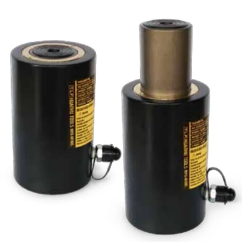 Aluminum Single Acting Hydraulic Cylinders Jack 10-200 Tons Load Lifting And Pressing Tool for Industrial Use