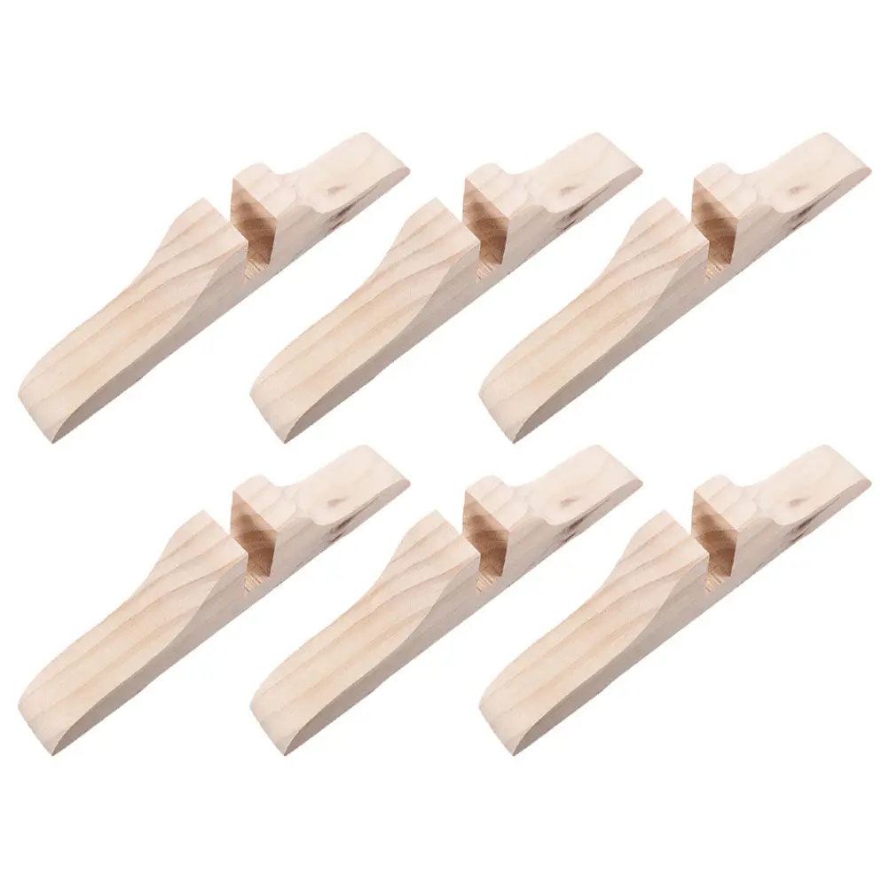 6 Pcs Room Divider Base Folding Support Partition Board Holders Screen Stand Feet