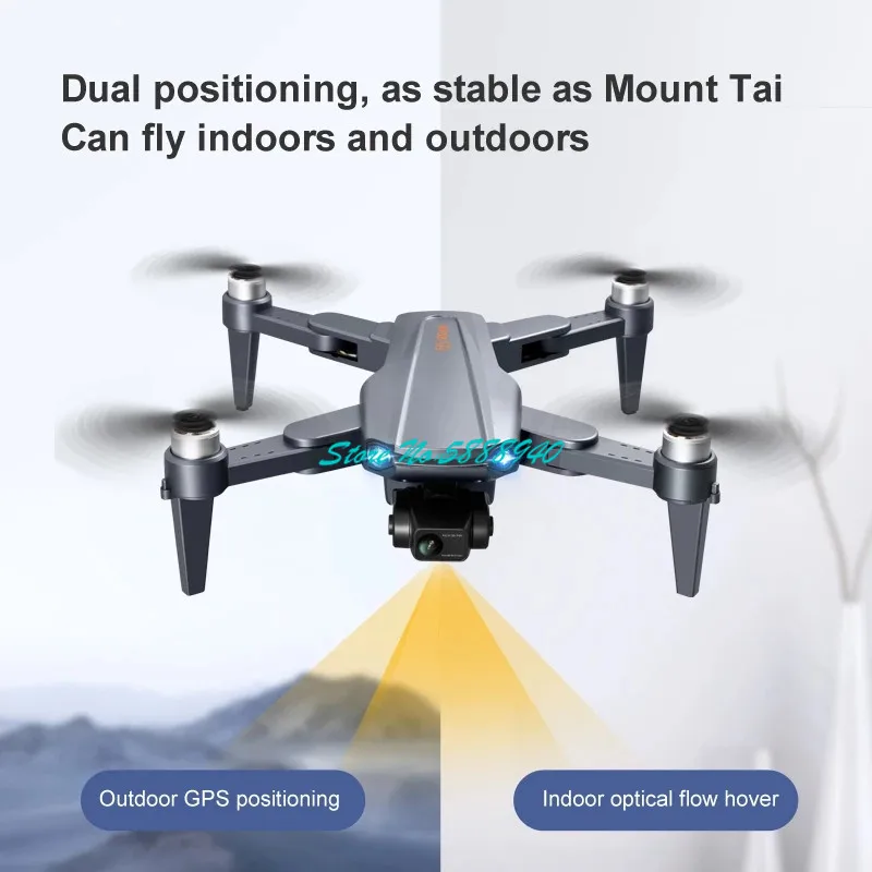 Brushless Aerial 8K Dual Camera GPS Follow Me WIFI FPV RC Drone 5G 3KM 360° Obstacle Avoidance Remote Control Quadcopter Model