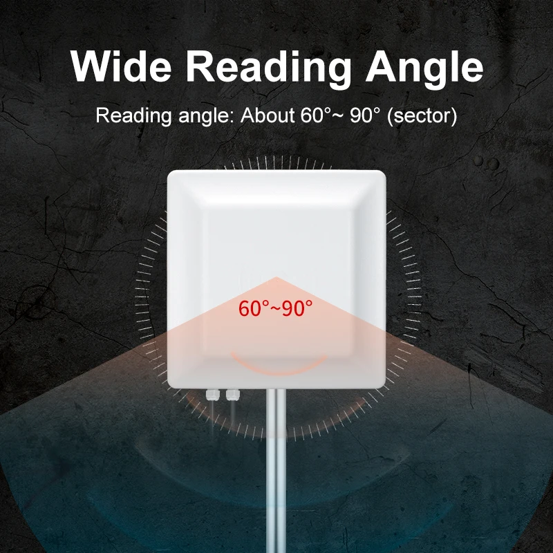 UHF RFID Integrated Reader MQTT Android WIFI 4G Communication Long Range RFID Card Reader