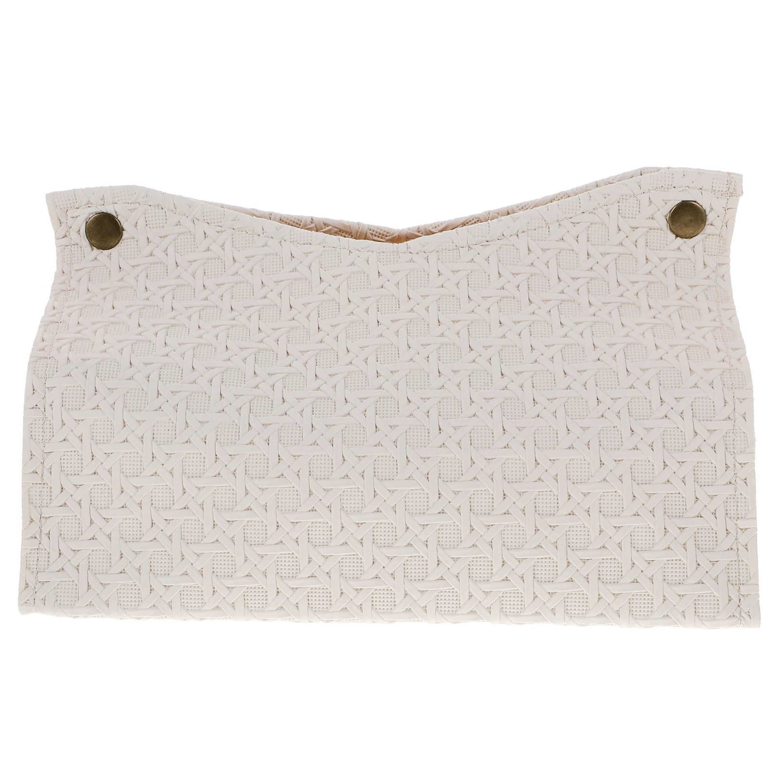 

Tissue Box Pu Organizer Car Holder Facial Dispenser Decorative Case Cover Desktop