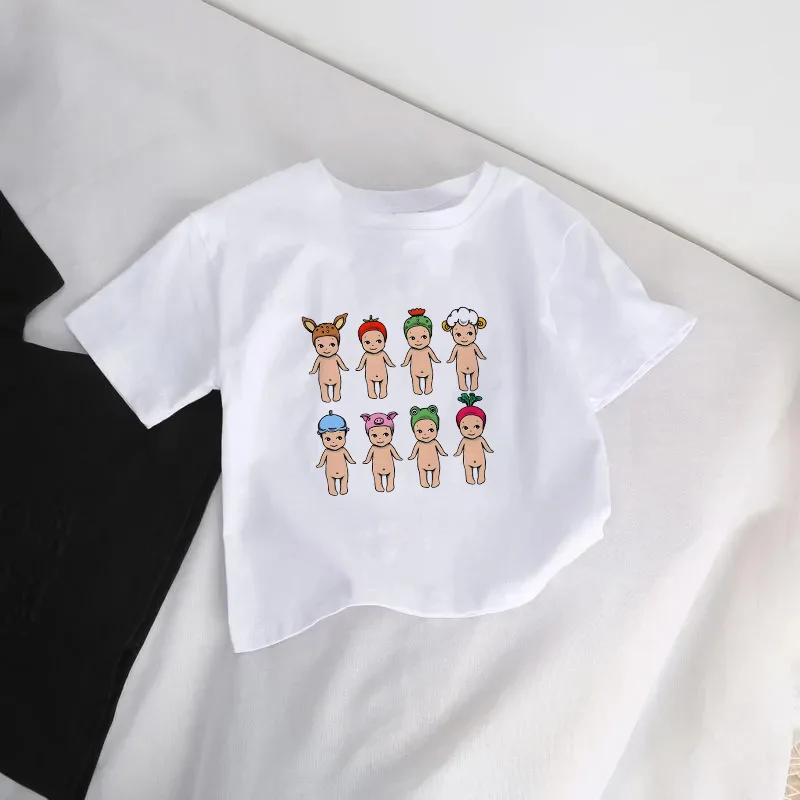 

Sonny Angel Children T-Shirt Clothes Kawaii Anime Funny Cartoons Kid Boy Girl Tee Shirts Fashion Casual Tops Short Sleeved