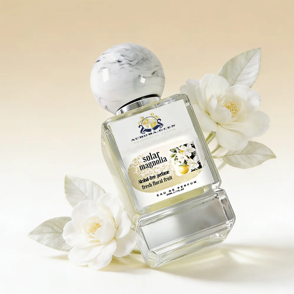 

50ML AURORA.GLEN Authentic Long-lasting Perfumes for Women, Romantic Floral Notes Eau de Parfum, hite Orchid，Iris, Musk,Bergamot