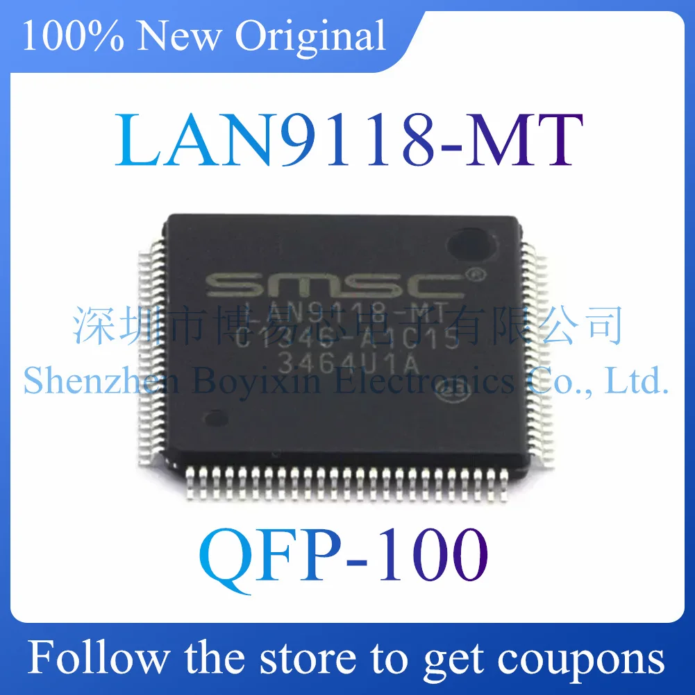 

NEW LAN9118-MT.Original Product.Package QFP-100