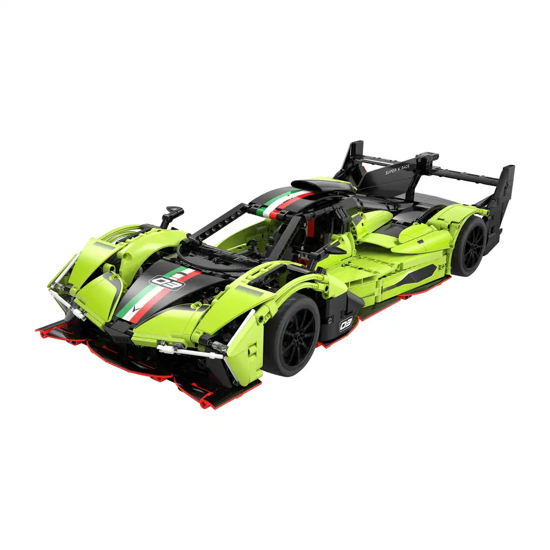 1:10 Phantom Wing City Racewagen Hypercar Bouwstenen Sportwagen Speelgoed voor kinderen Racevoertuig Bakstenen Cadeaus voor kinderen Cadeaus