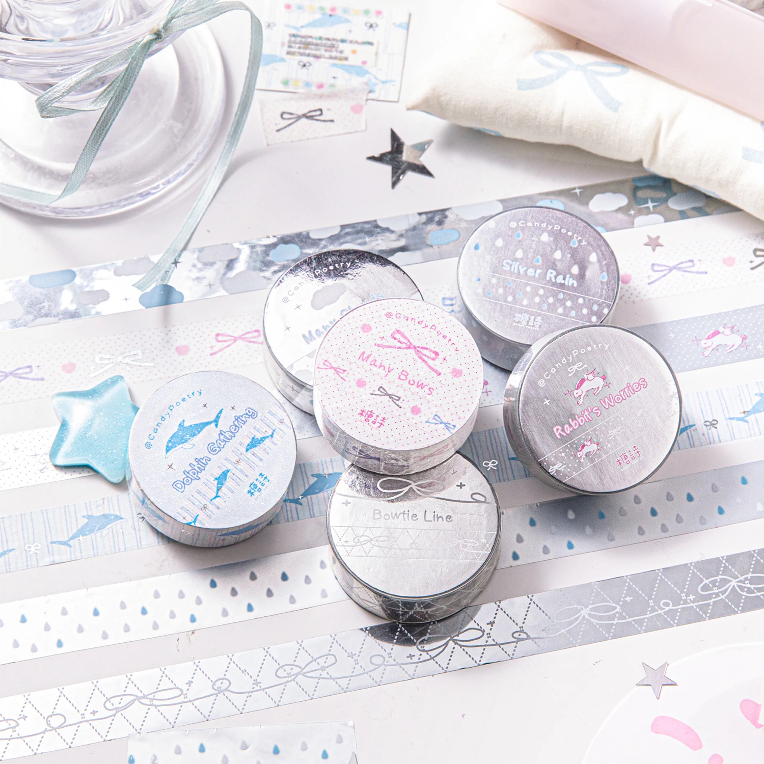 12PCS/LOT Pure love for inner thoughts Series decorative paper masking washi tape