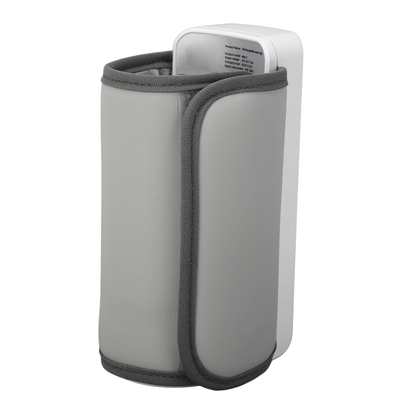 كم محمول لتدفئة الزجاجات للسفر، أكمام لاسلكية محمولة لتدفئة حليب الأطفال الرضع، درجة حرارة ثابتة، تخزين الطاقة الكهربائية
