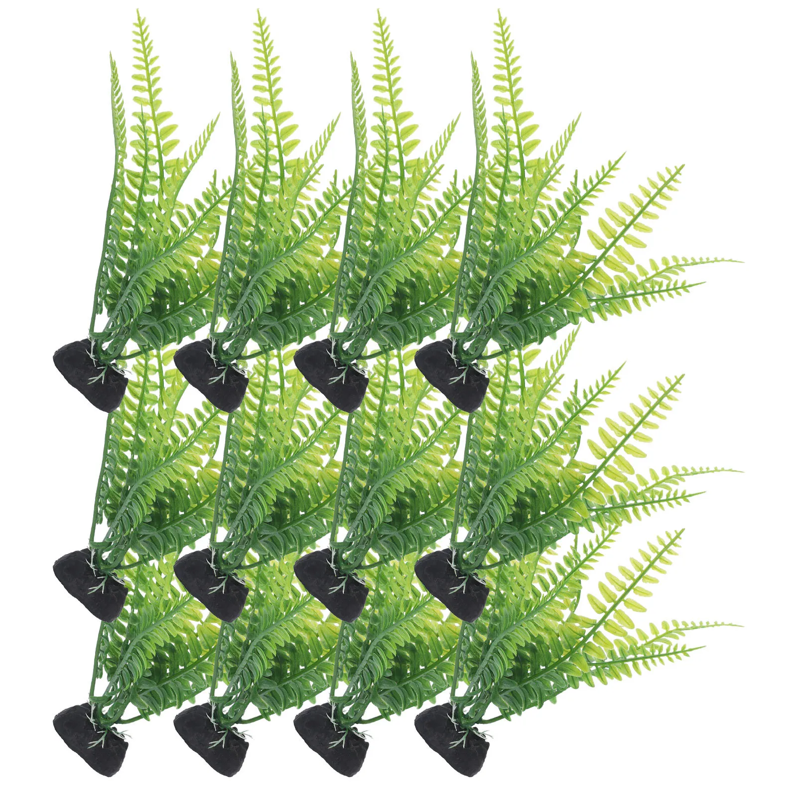 

12Pcs Vivid Artificial Aquatic Plants Realistic for Fish Tanks Fish Tank Decor Aquarium Plants Plastic