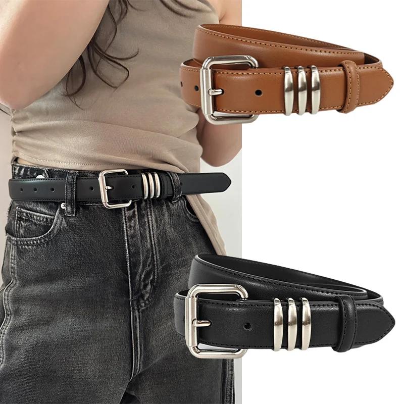 

Женские модные ремни из натуральной кожи, женские готические аксессуары, высокое качество, пояс в стиле панк, платье, джинсы, ремни для женщин и мужчин