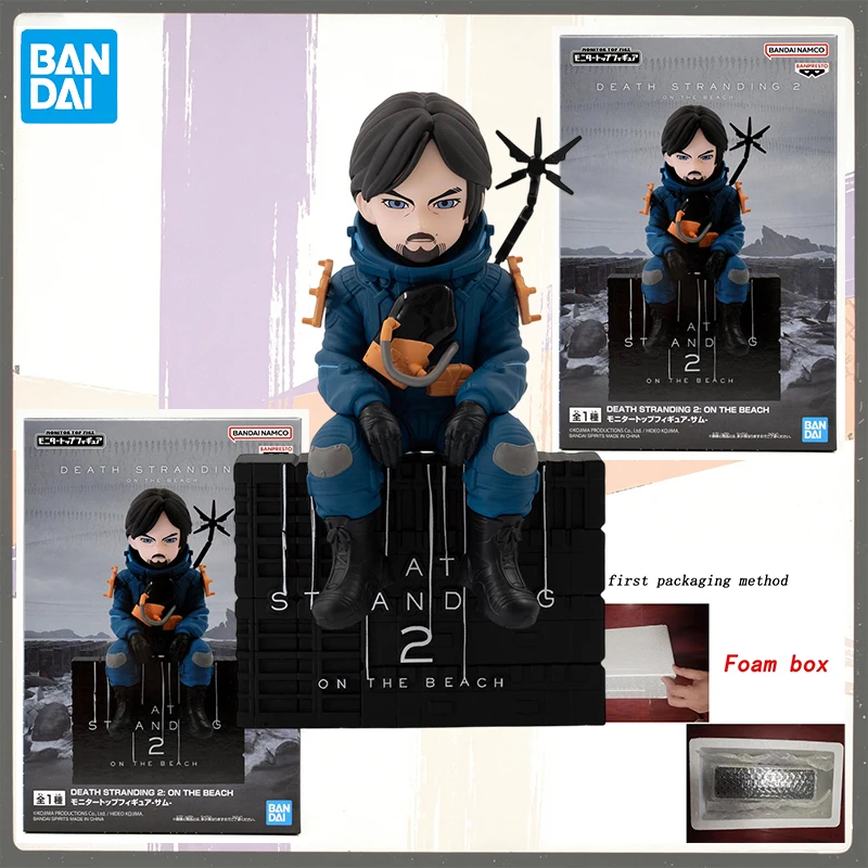 In Stock Banpresto Genuine Death Stranding 2 On The Beach Sam Monitor Top Figure Anime Figure Modle Toy gifts