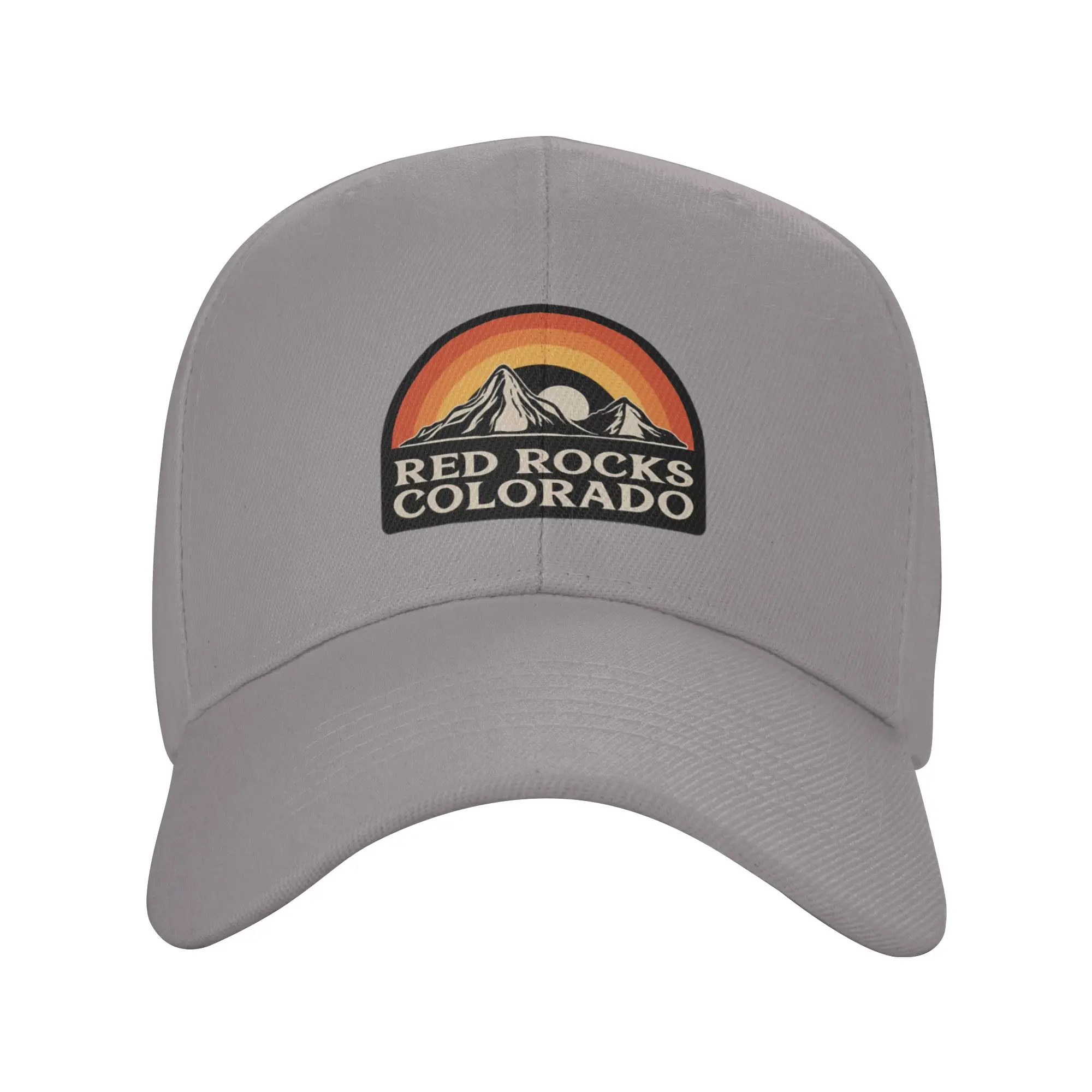 Hot Sale Red Rocks Colorado Living Baseball Cap  Breathable Hat Men  Bike Tour Hat Men