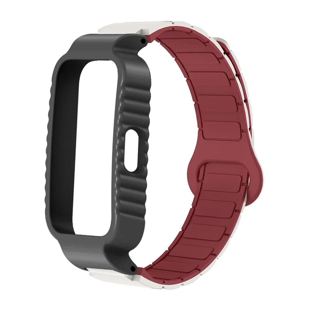

Replacement Magnetic Loop Strap + Case For Huawei 8 8NFC 9 9NFC 10 10NFC Armor Style Quick Release Watch Band Man Woman Bracelet