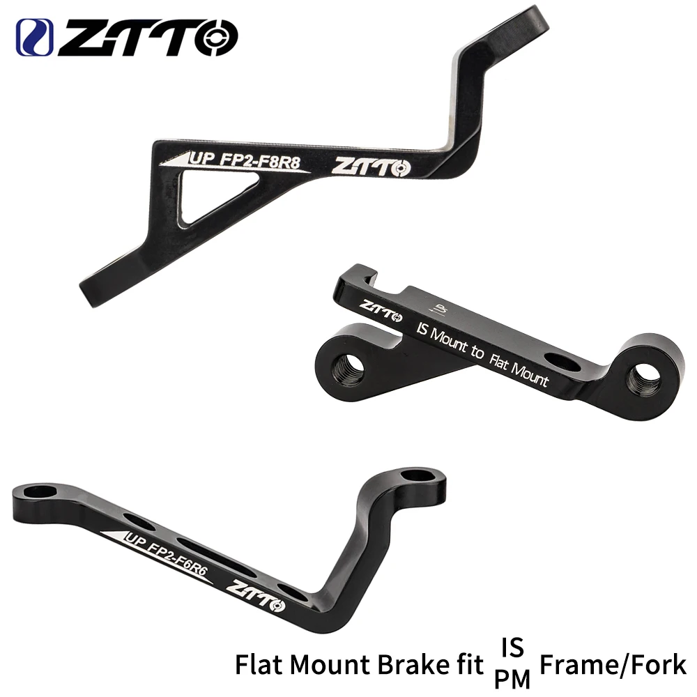 ZTTO Bike Disc Brake Adapter MTB Bracket Frame Fork IS PM to FM Caliper Mount Bicycle Disc Brake Adaptor for 140 160mm Rotor