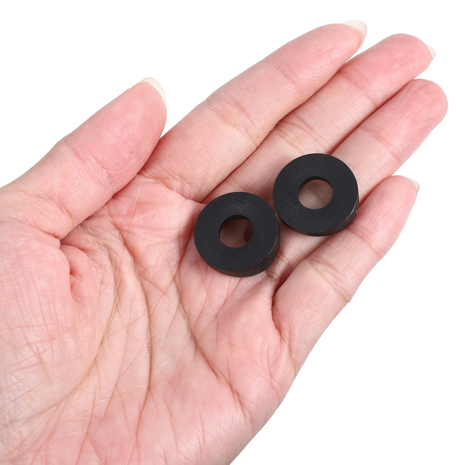 100Pcs Duckbill Rubber Washers Toilet Seat Bolt Leak Prevention Conical Plastic Washers Plumbing Hardware Rubber Washer