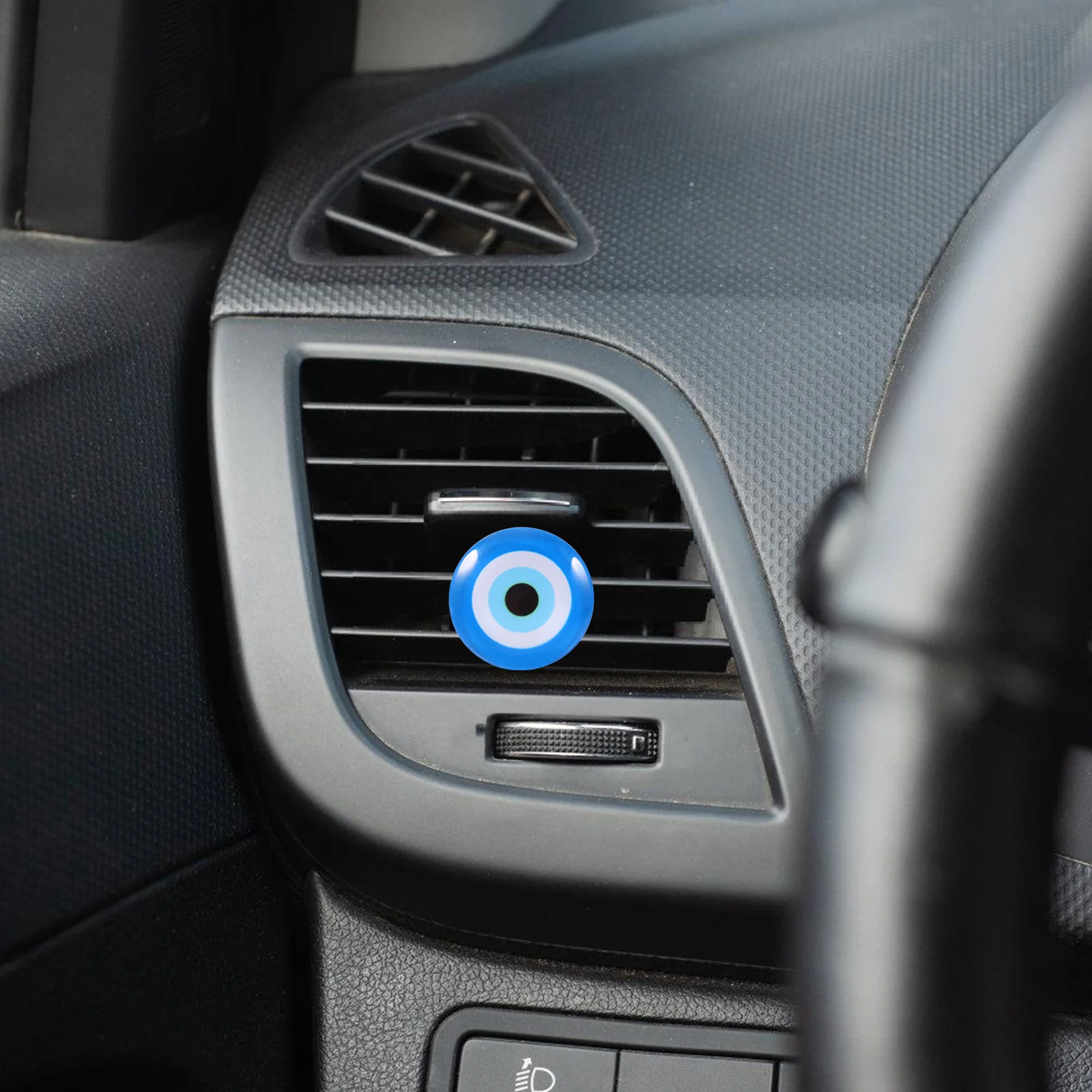 

6pcs Car Vent Diffuser Evil Eye Air Outlet Freshener Small Aroma Clips Creative Vent Accessories Cute Car Outlet Clips Women