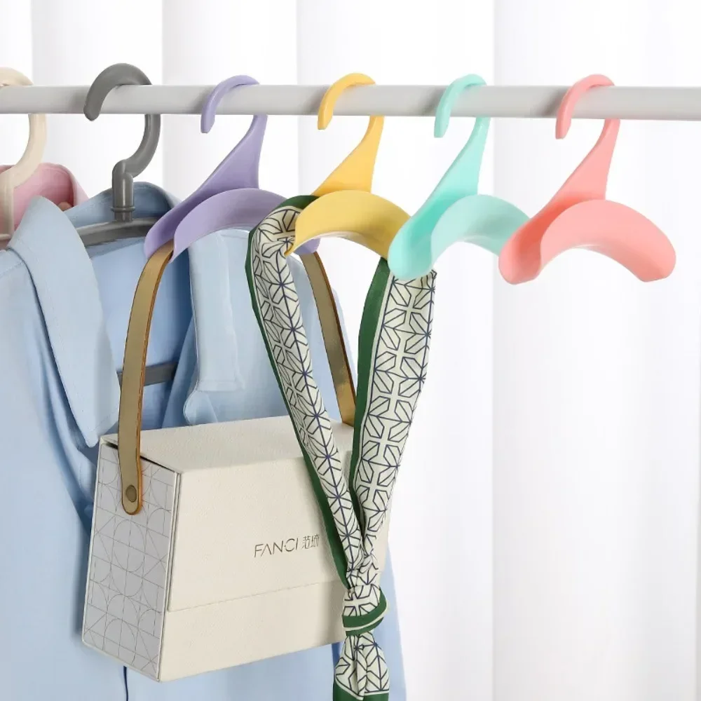 Seven-color Handbag Arch Hook Tie Scarf Buckle Home Wardrobe Storage Multi-purpose Hook Reusable Wardrobe Organization Tool