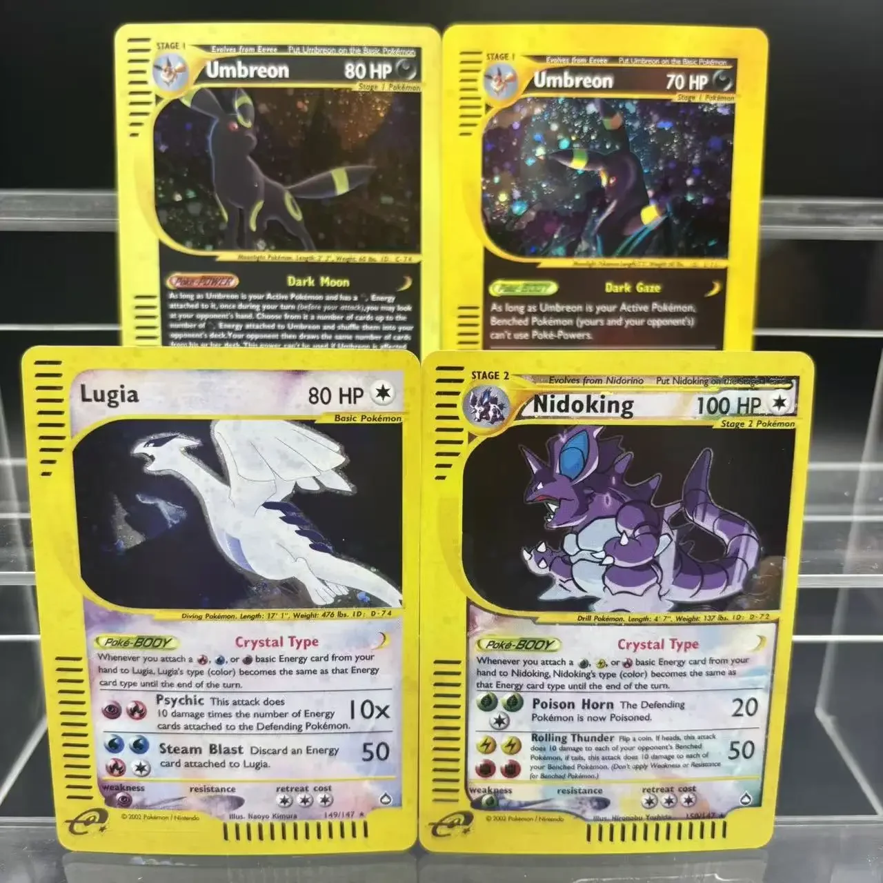 

Коллекционные карты PTCG «сделай сам», факетик Rayquaza Gengar Umbreon Charizard EN, самодельная одиночная карта, классическая игра, аниме-карта, подарочная игрушка