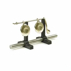 Woodwind instrument key adjustment bracket with adjustable spacing