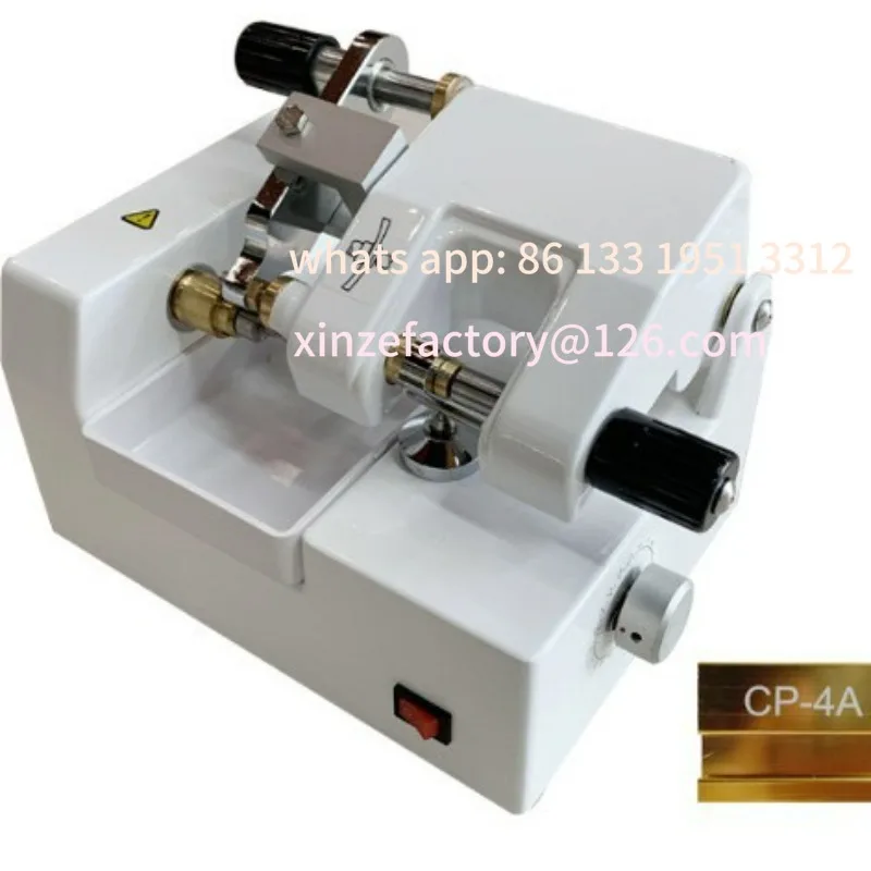 

Glasses stainless steel quick cutting machine PC resin sheet cutting machine, half frame rimless glasses processing equipment