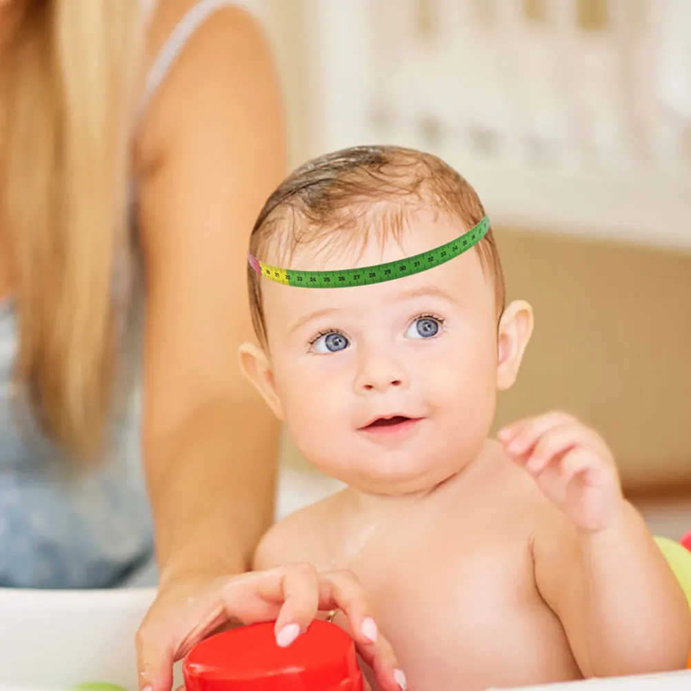 

10Pcs Head Circumference Measuring Tape Flexible Arm Circumference Ruler Baby Newborn Measurement Tool
