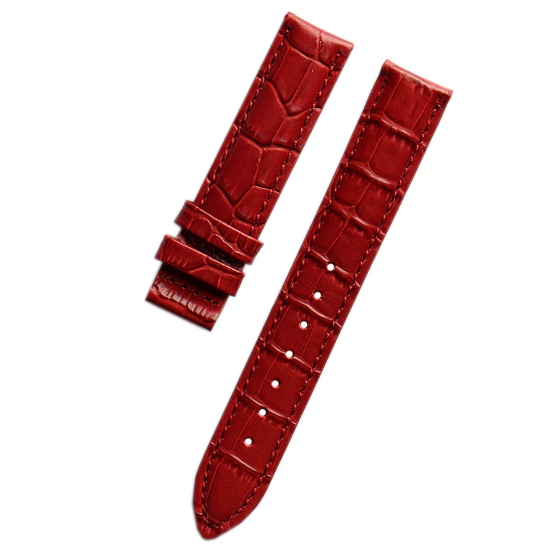 Genuine Leather Watch Strap for Tissot Lady Heart Yunchi T050207 T050210a T050217a Series Soft Comfortable Watchband16mm Women