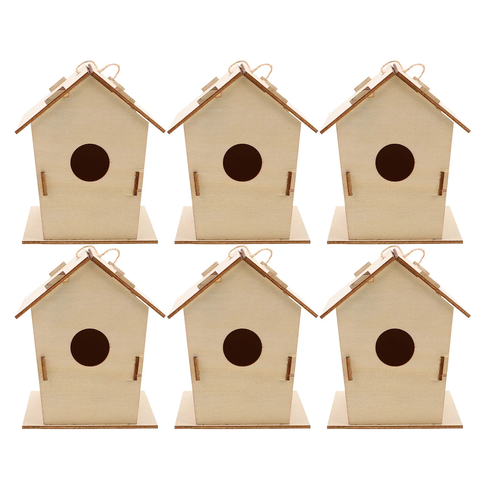 6-maisons-d'oiseaux-en-bois-a-faire-soi-meme-kit-de-bricolage-pour-enfants-a-peindre-et-decorer-non-finies-a-suspendre-en-exterieur
