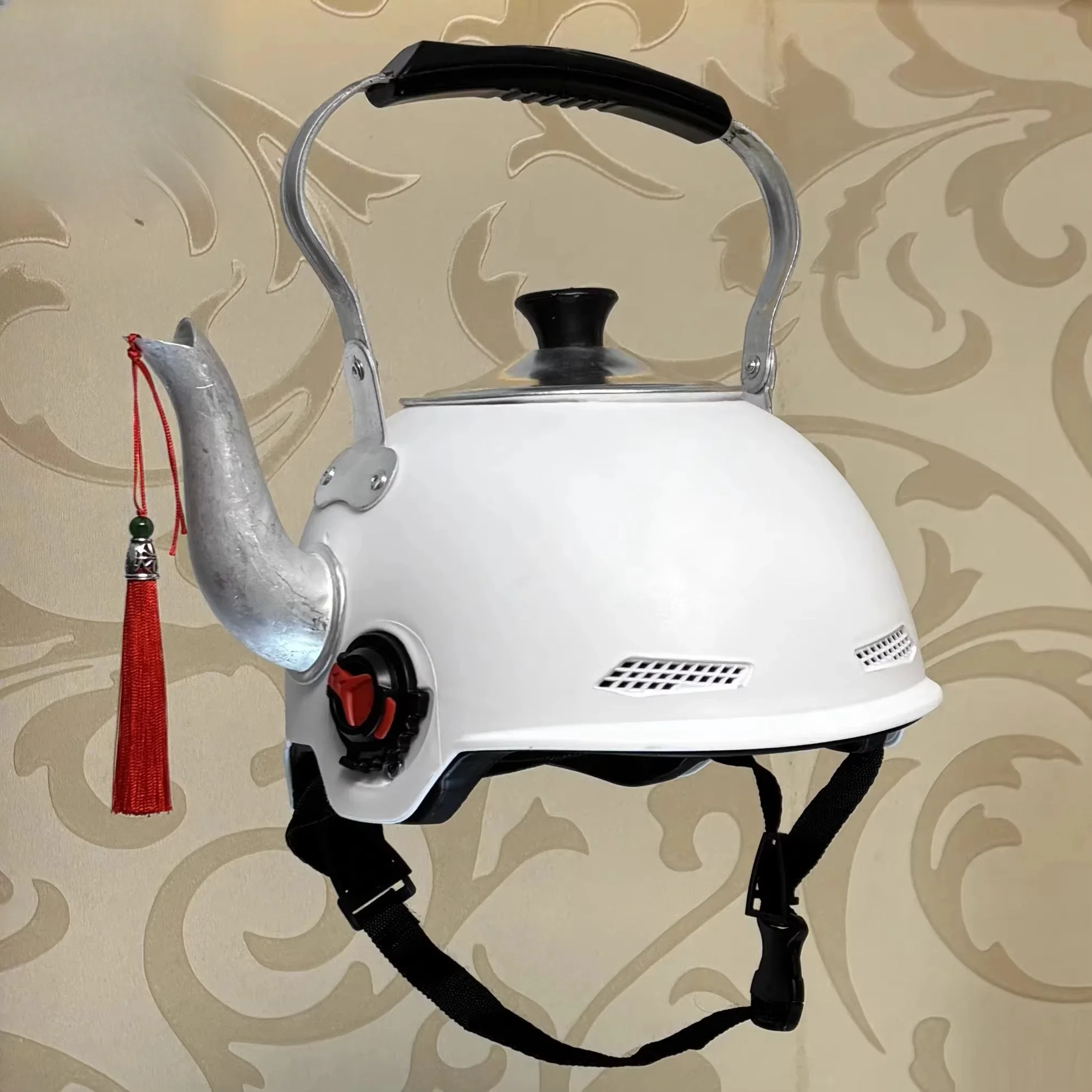 Creative Teapot Hat Rice Cooker Live Shooting Funny Entertainment Props Hat Weird Alternative