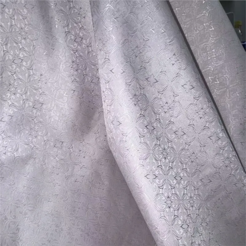 New Chinese-style geometric pattern jacquard fabric Hanfu skirt cheongsam throw pillow